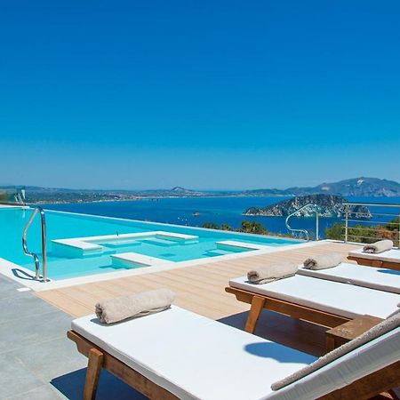 Villa Despina - Marathia View Private Luxury Villa Marathiás エクステリア 写真