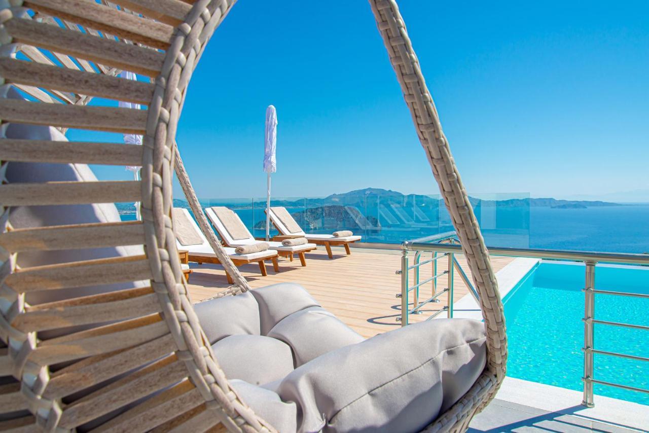Villa Despina - Marathia View Private Luxury Villa Marathiás エクステリア 写真