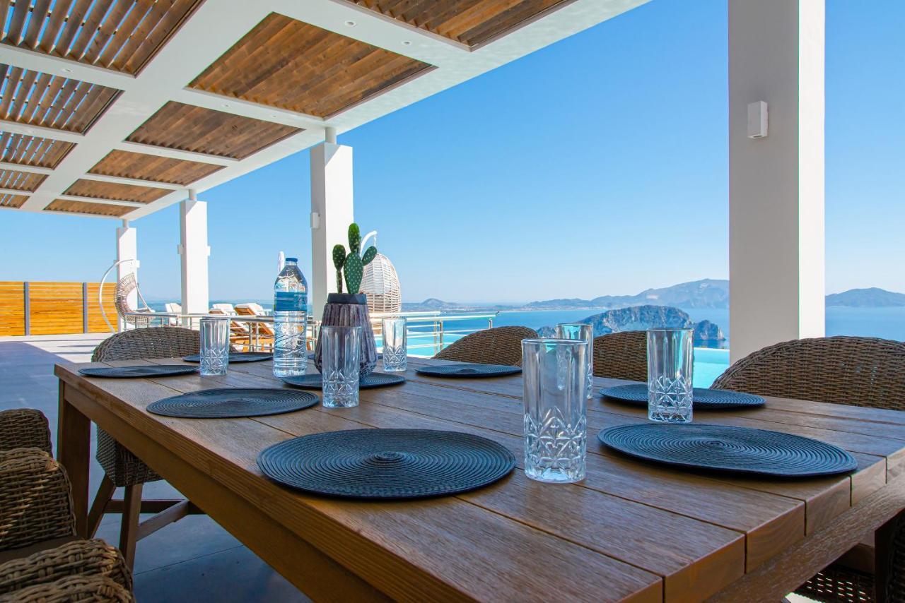 Villa Despina - Marathia View Private Luxury Villa Marathiás エクステリア 写真