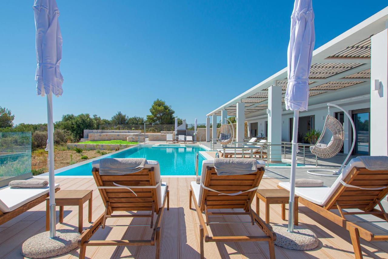 Villa Despina - Marathia View Private Luxury Villa Marathiás エクステリア 写真