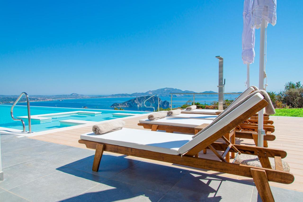 Villa Despina - Marathia View Private Luxury Villa Marathiás エクステリア 写真