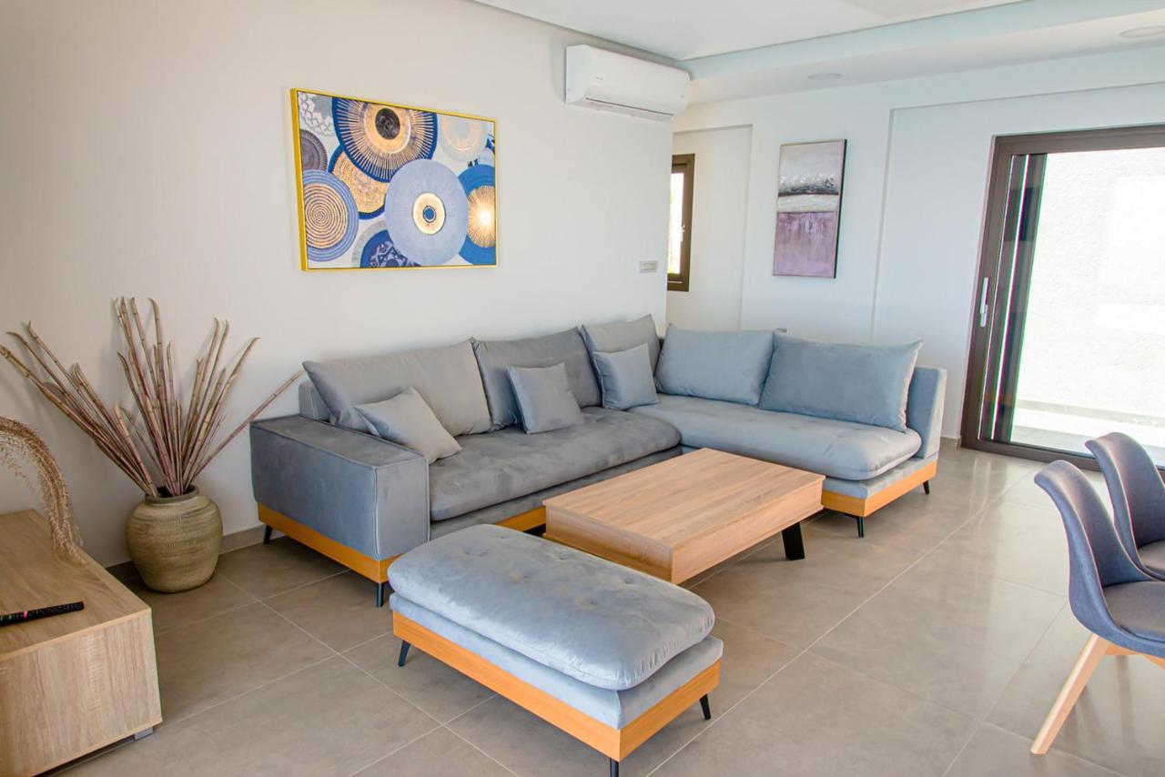 Villa Despina - Marathia View Private Luxury Villa Marathiás エクステリア 写真
