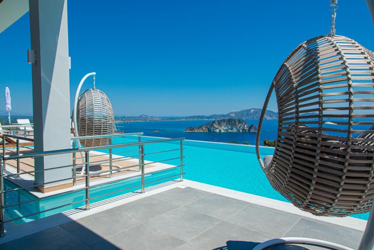 Villa Despina - Marathia View Private Luxury Villa Marathiás エクステリア 写真