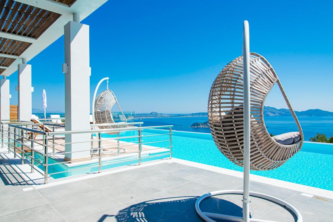 Villa Despina - Marathia View Private Luxury Villa Marathiás エクステリア 写真