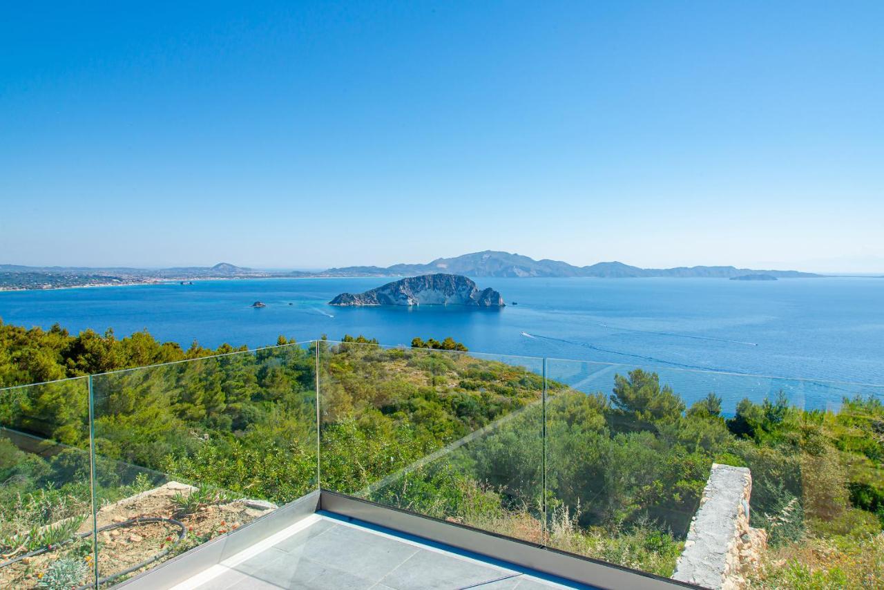 Villa Despina - Marathia View Private Luxury Villa Marathiás エクステリア 写真